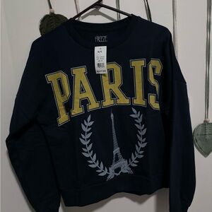 Paris Graphic crewneck Sweatshirt